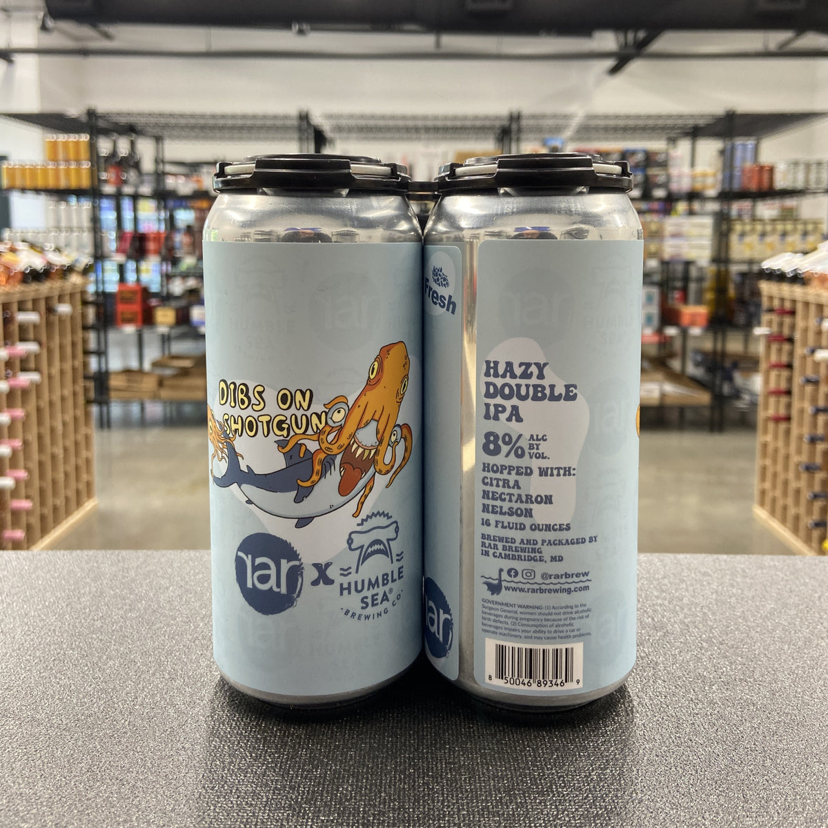 RaR x Humble Sea Dips on Shotgun