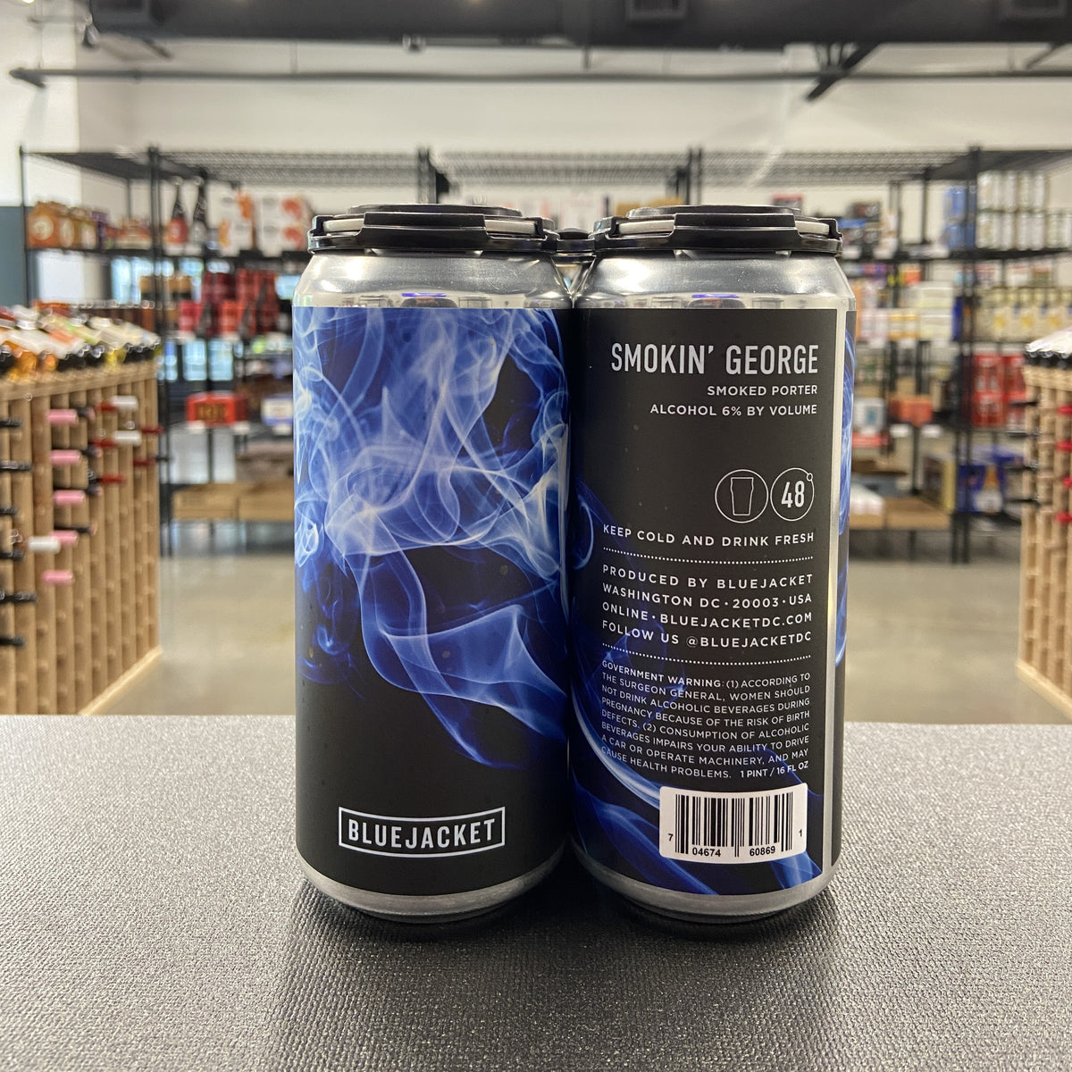 Bluejacket Smokin' George