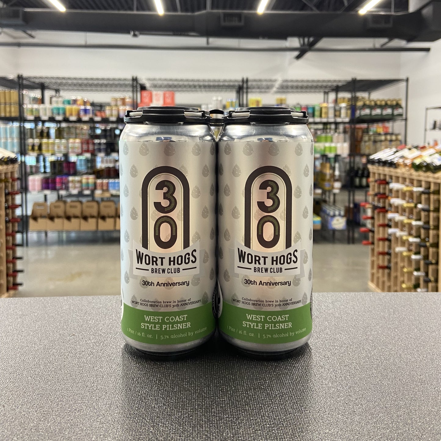Dynasty Brewing Co Wort Hogs 30th Anniversary West Coat Pilsner