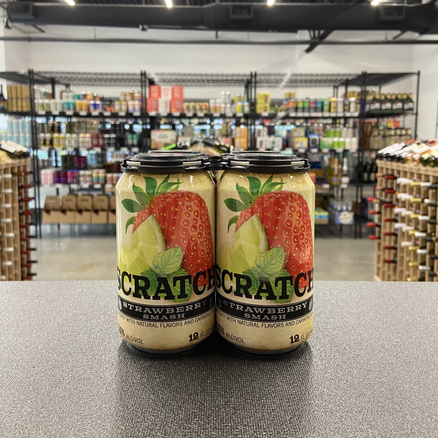 Springfield Distillery Scratch Strawberry Whiskey Smash