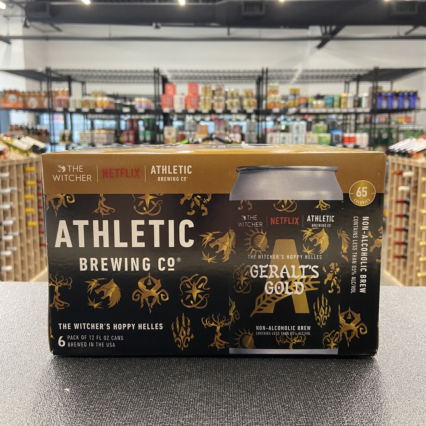 Athletic Brewing Co. Geralt's Gold