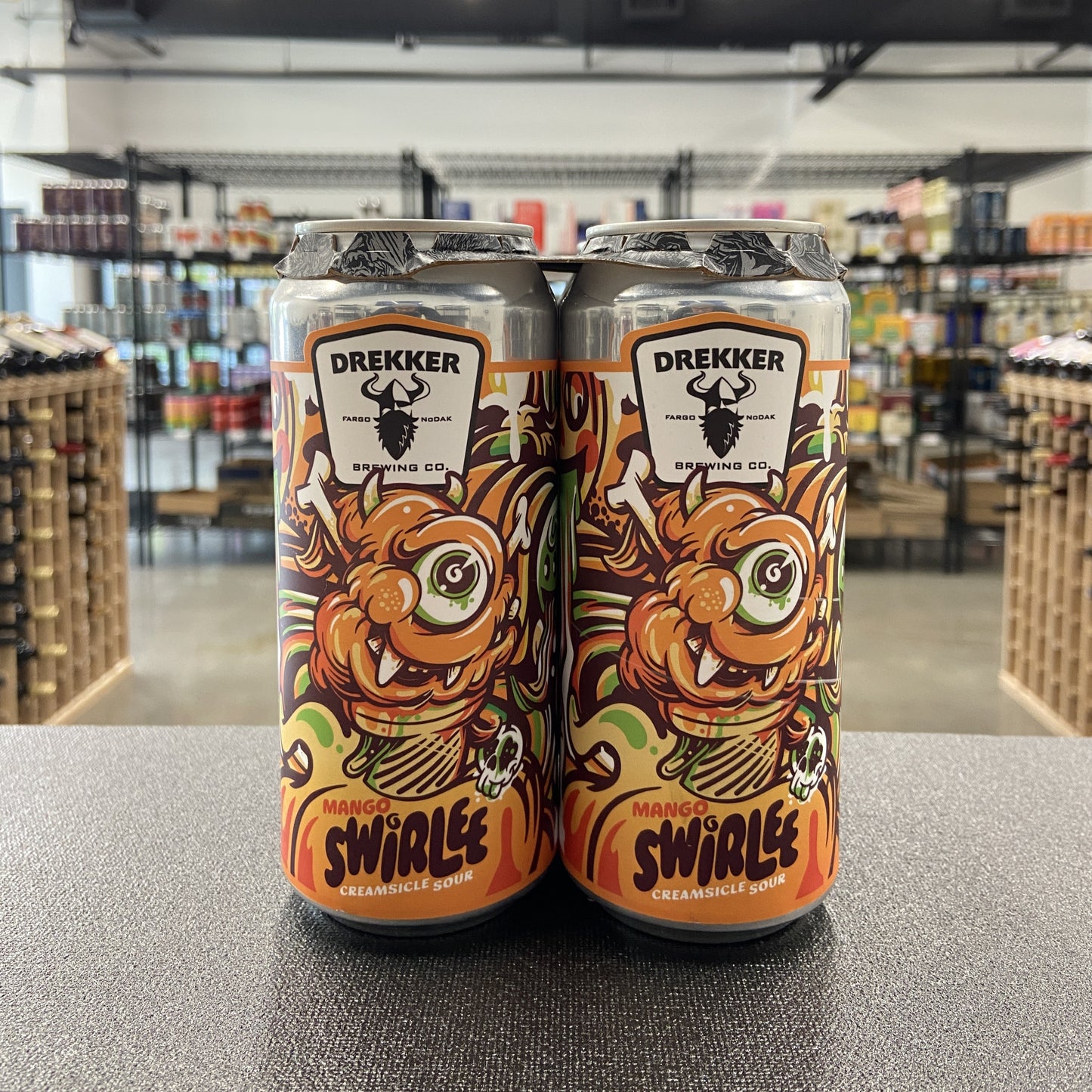 Drekker Mango Swirlee Creamsicle