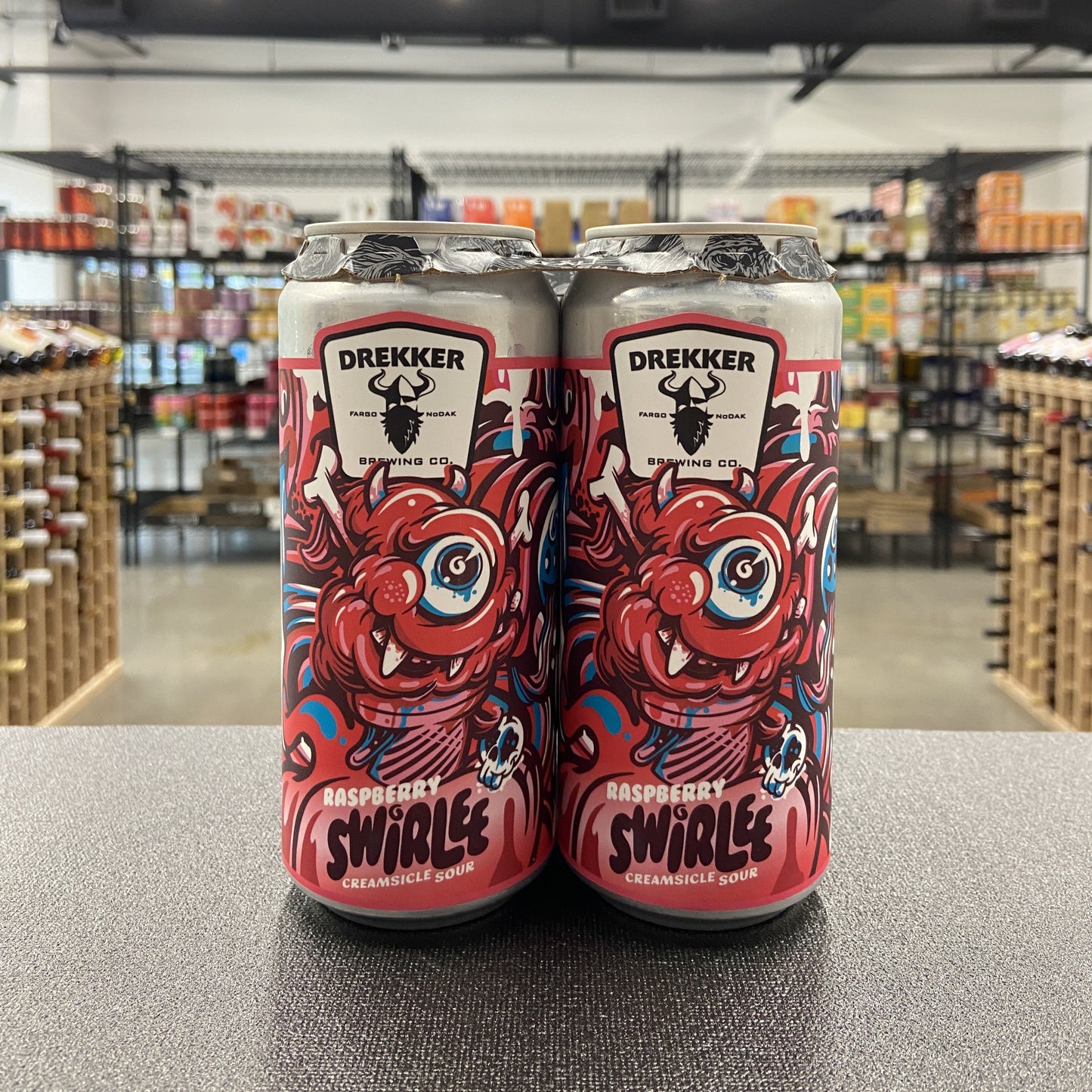 Drekker Swirlee Raspberry Creamsicle