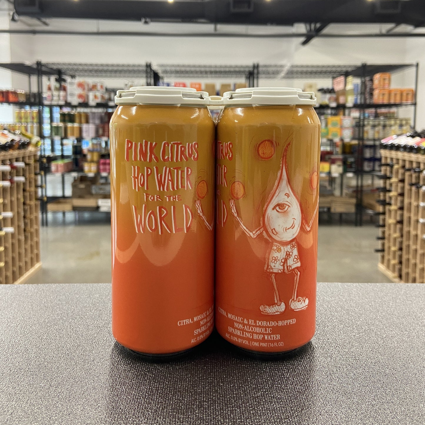 Pink Citrus Hop Water For The World