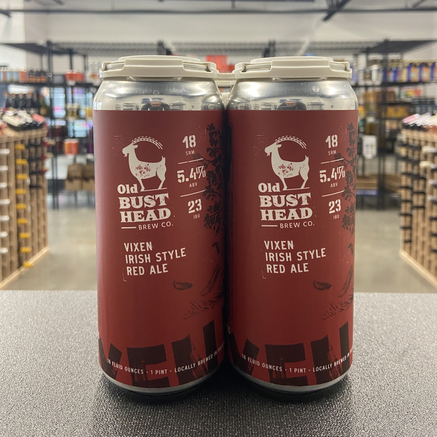 Old Bust Head Vixen Irish Red Ale