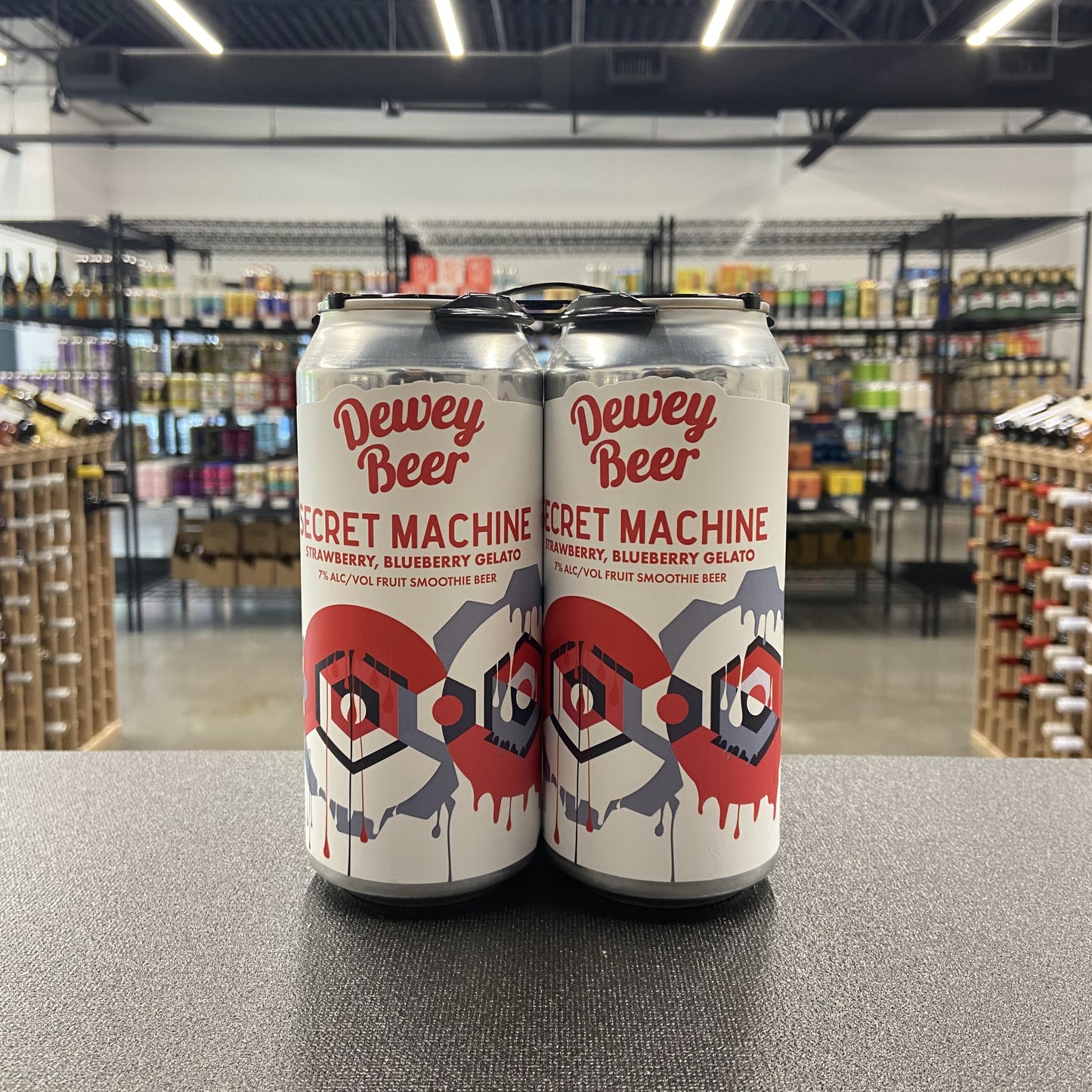 Dewey Beer Secret Machine Strawberry Blueberry Gelato