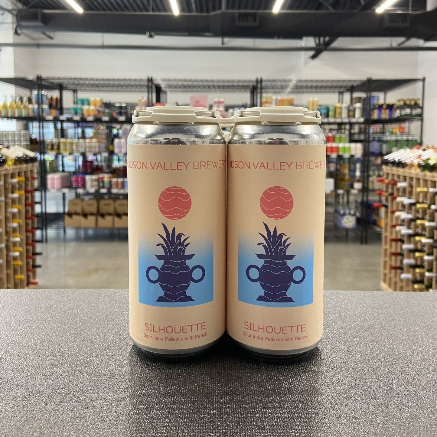 Hudson Valley Brewery Peach Silhoutte