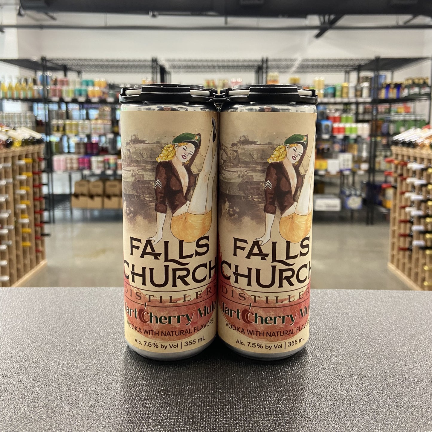 Falls Church Distillers Tart Cherry Mule