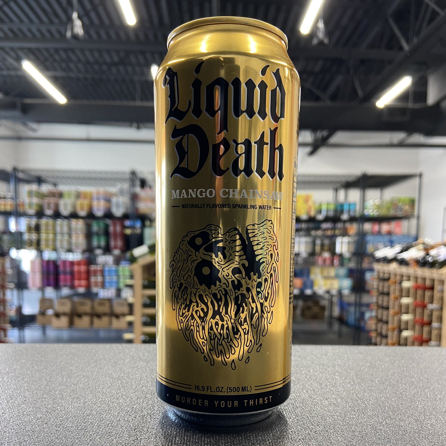Liquid Death Mango Chainsaw
