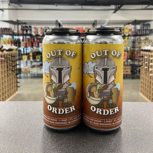 RaR Out Of Order Blue Milk