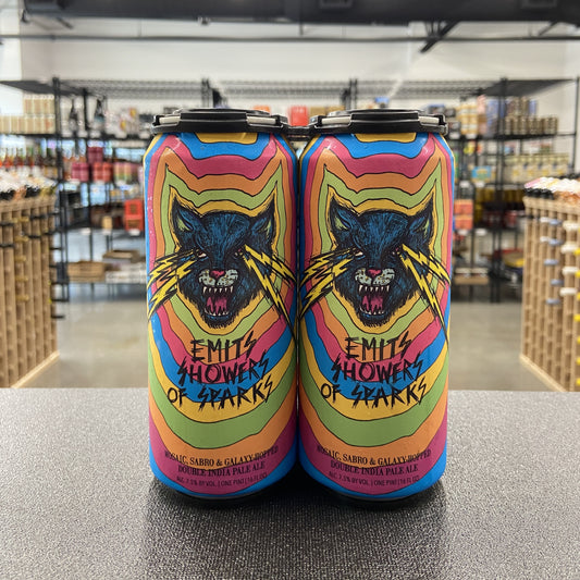 Hop Butcher Emits Showers of Sparks