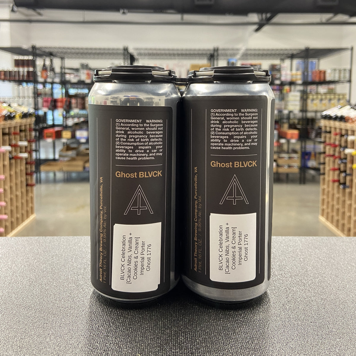 Adroit Theory BLVCK Celebration Cacao Nibs, Vanilla + Cookies & Cream Variant