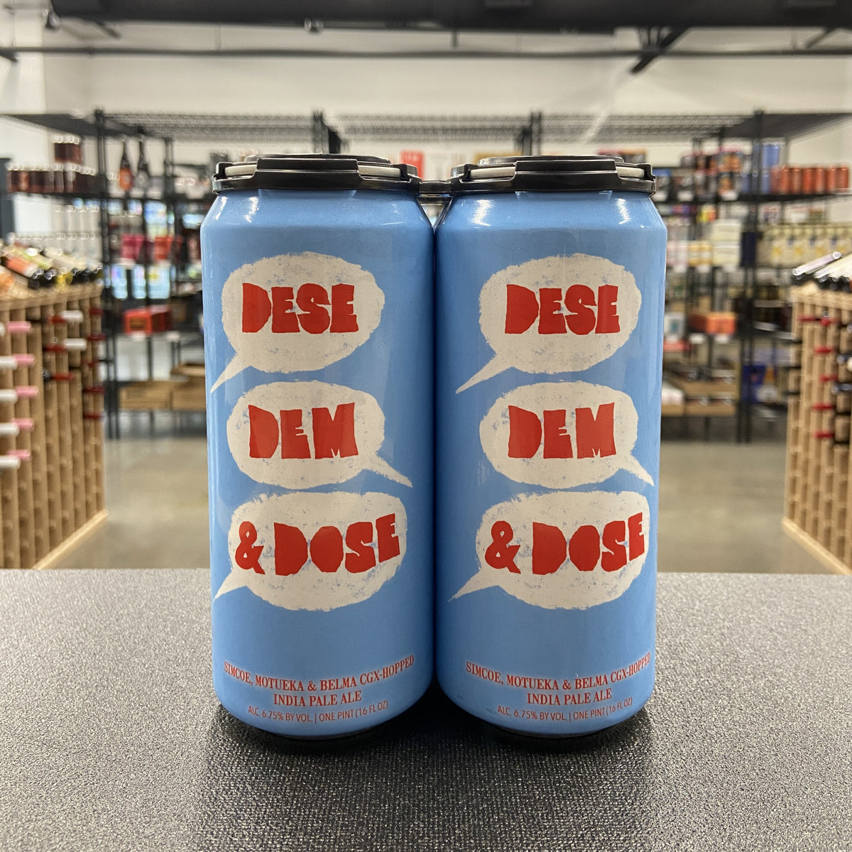 Hop Butcher Dese, Dem & Dose