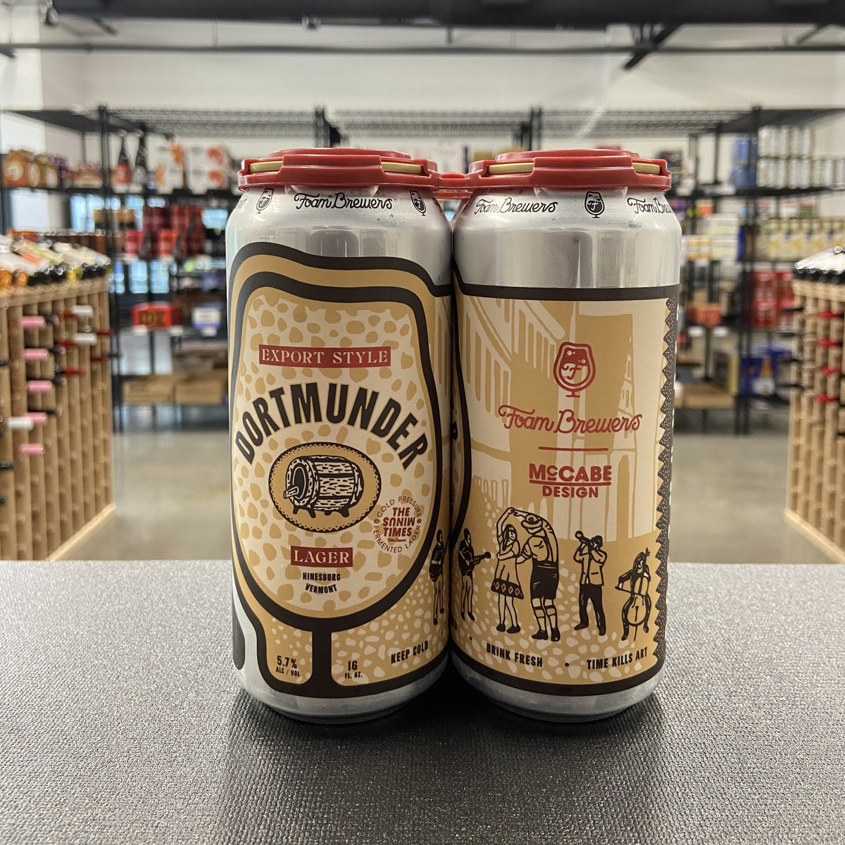 Foam The Minus Times Dortmunder Export Style Lager