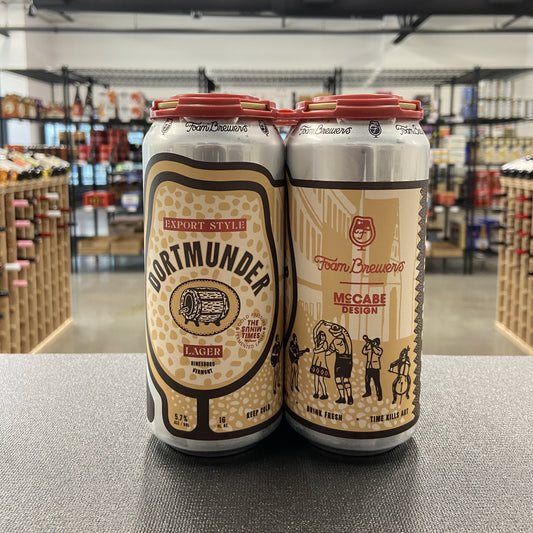 Foam The Minus Times Dortmunder Export Style Lager