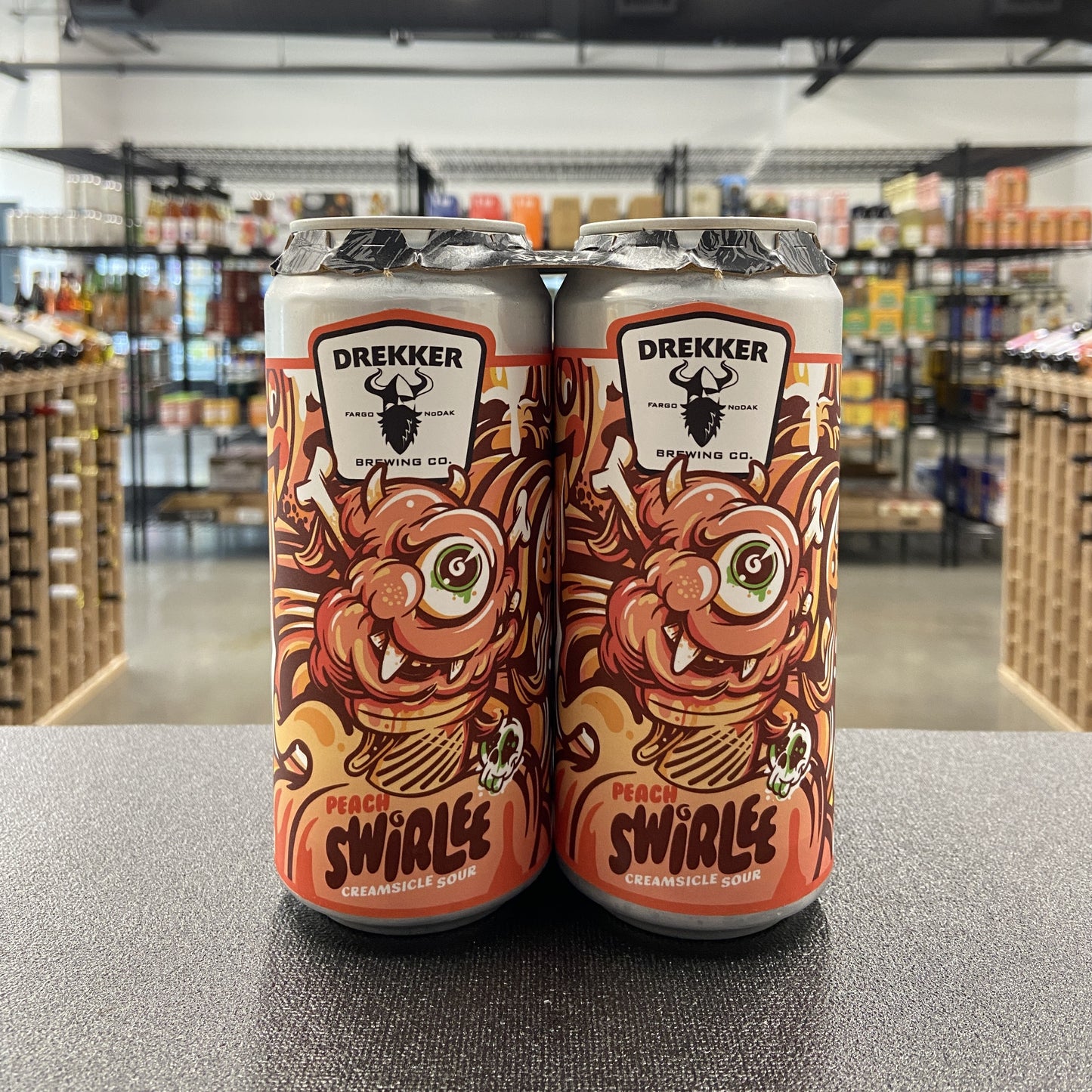 Drekker Swirlee Peach Creamsicle