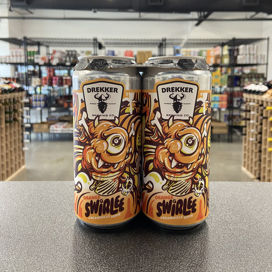 Drekker Orange Swirlee Creamsicle