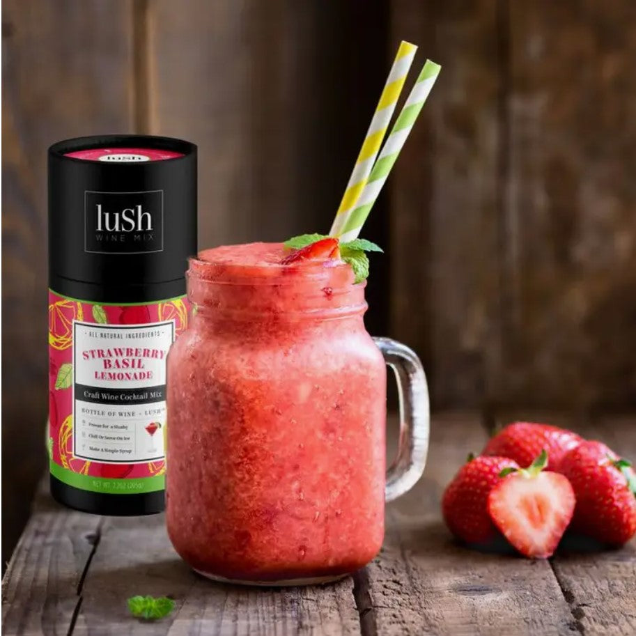 luSh Wine Mix Strawberry Basil Lemonade
