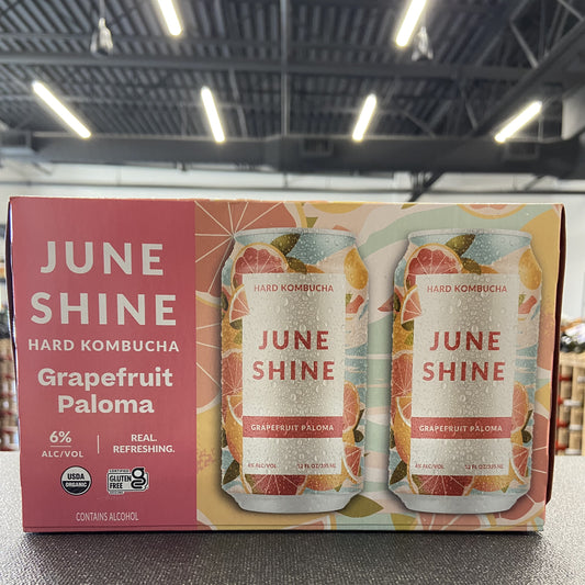 June Shine Grapefruit Paloma Kombucha