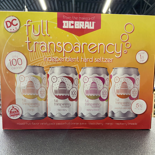 Full Transparency Variety Pack