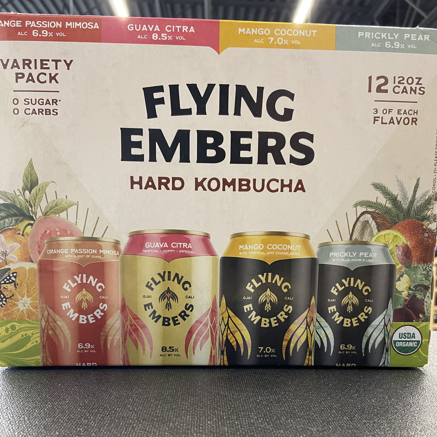 Flying Embers Kombucha Variety